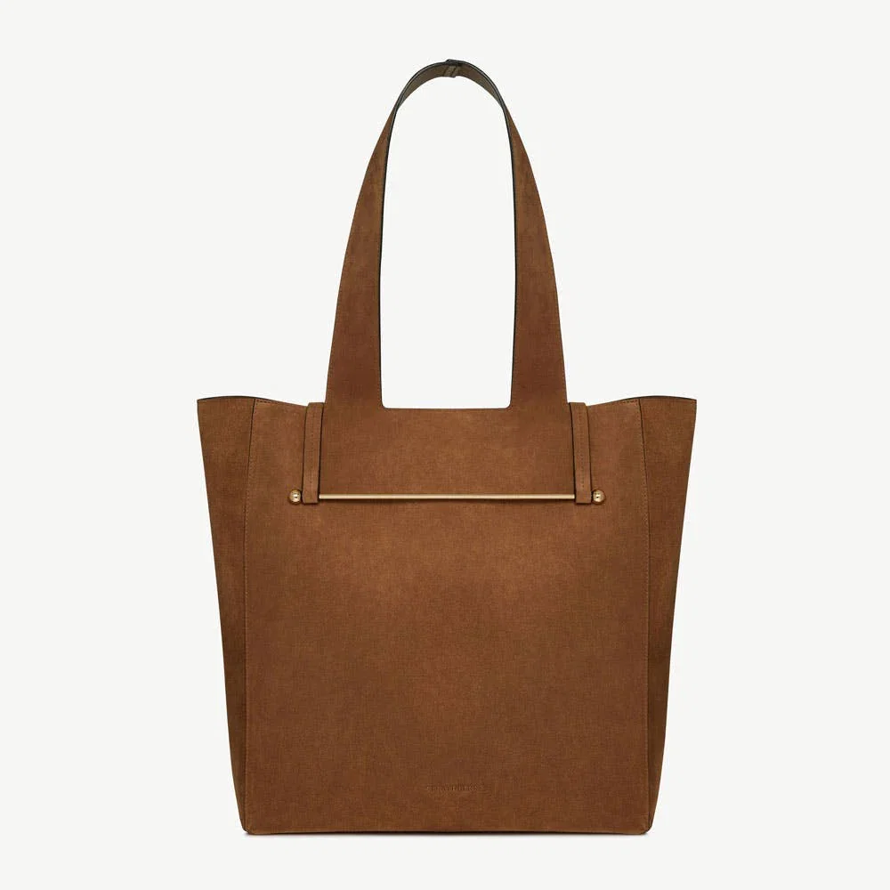 Image of Melody Tote - Tan Suede