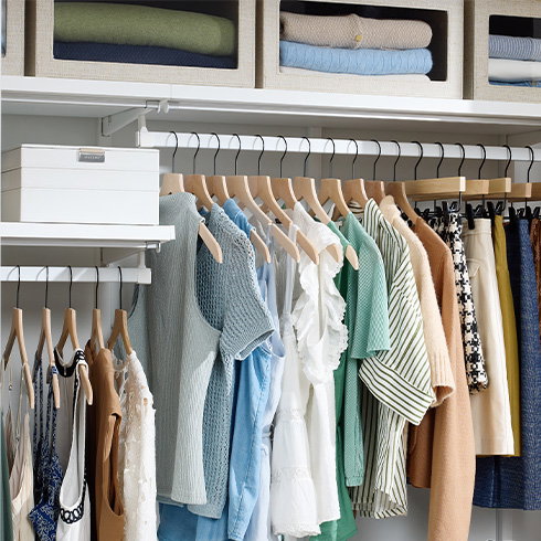 The Container Store Slim Wooden Hangers