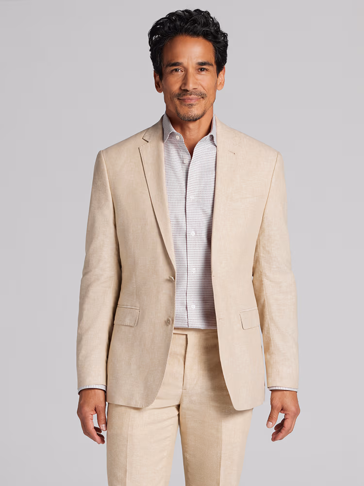 Linen Suits $249.99 Reg. $299.99-$329.99 Shop Suits