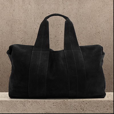 MEN'S SUEDE MONTECITO WEEKEND BAG