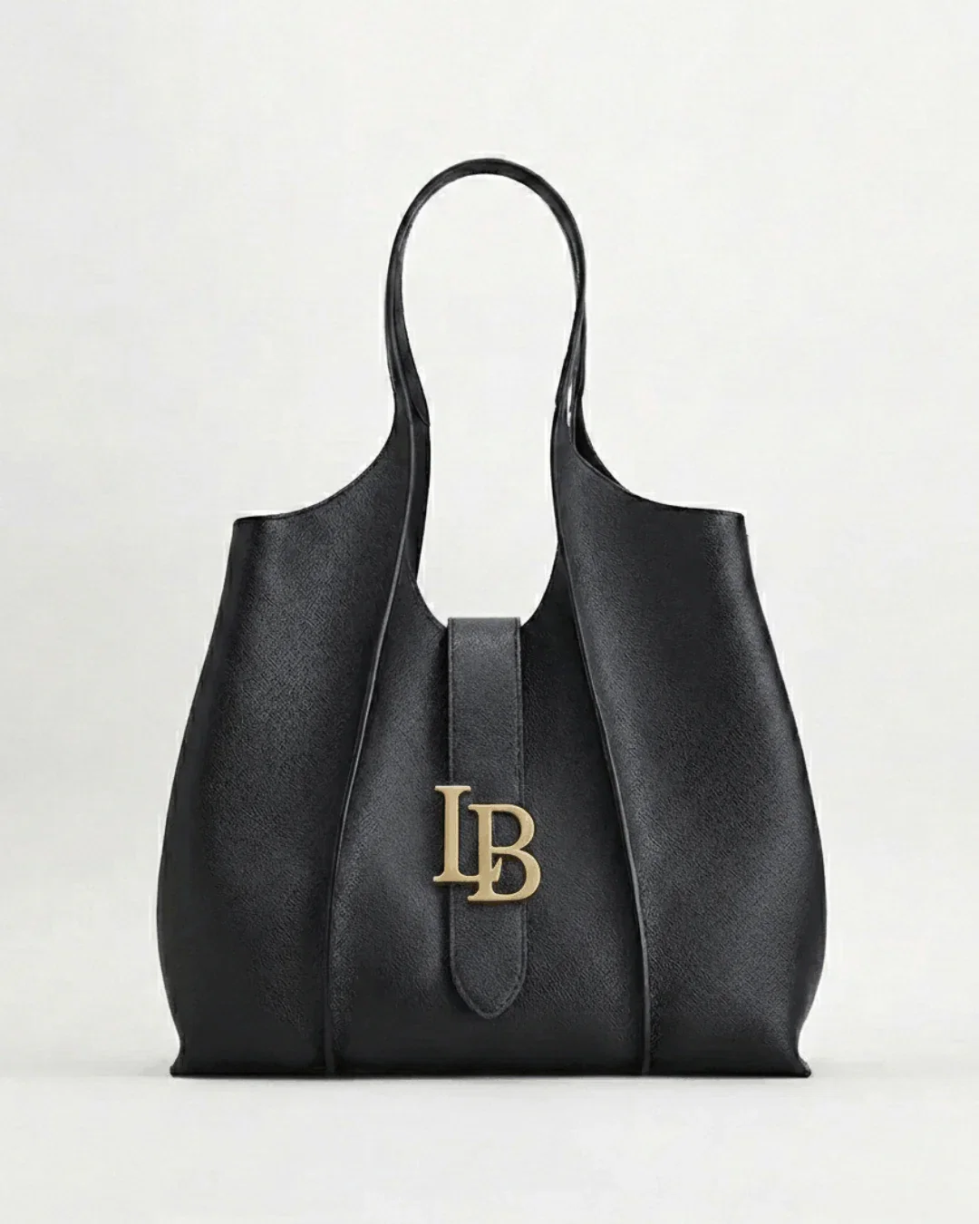 Image of Mayfair Black Shoulder Plant Based Leather Bag  (Pre-Order For delivery 28th May 2026)