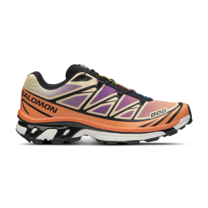 Salomon XT-6 | Black/Almond Cream/Dragon Fire