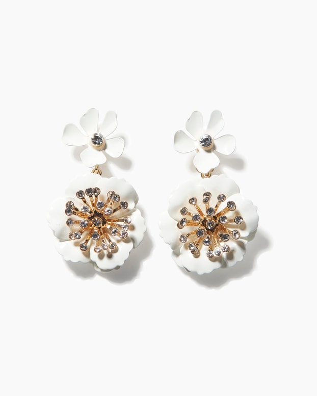 Floral Dangle Earrings