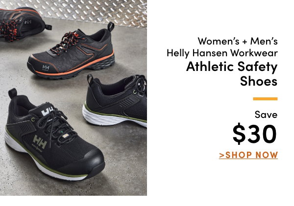 Women's + Men's Helly Hansen Workwear Athletic Safety Shoes Save $30