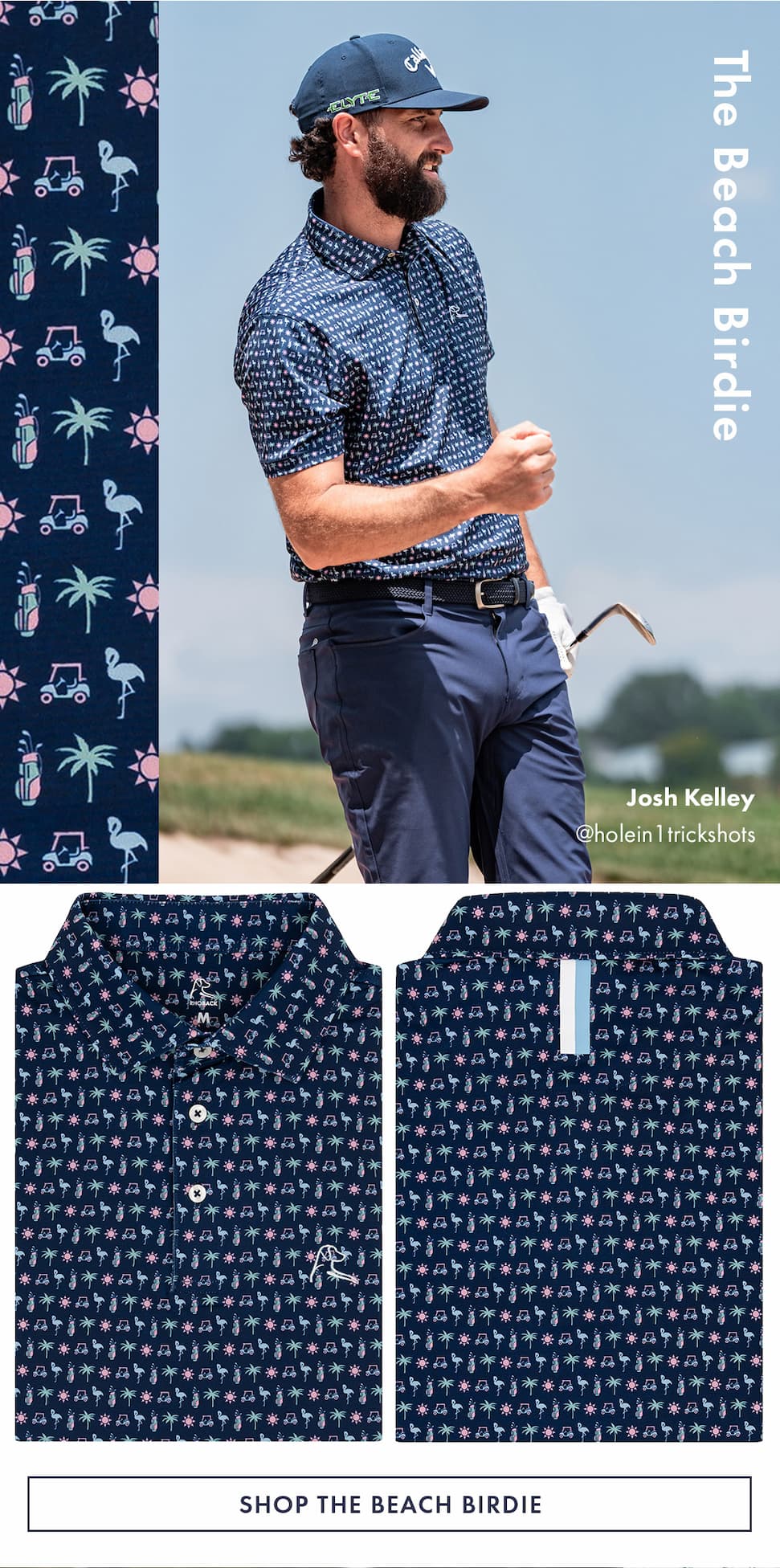 The Beach Birdie | Performance Polo