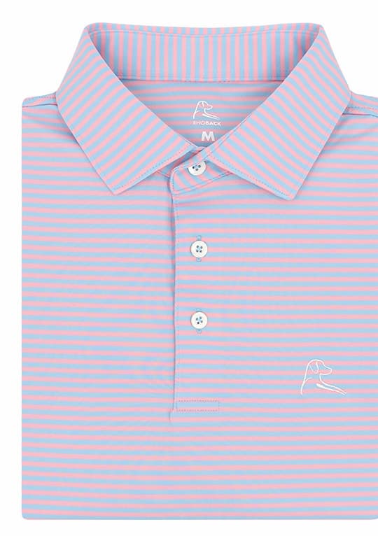 The Birdie Stripe | Performance Polo