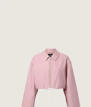 cropped fan favorite full zip jacket