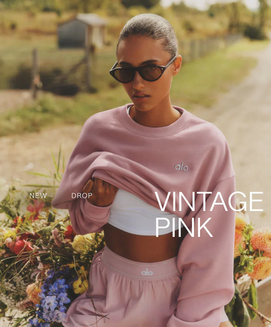 NEW DROP. VINTAGE PINK