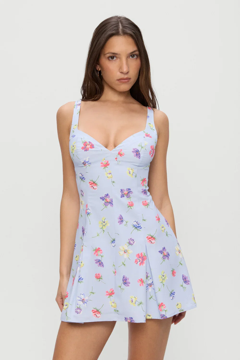 Image of Siren Floral Mini Dress - Fresh Florals
