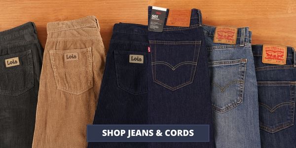 Shop Denims and Cords