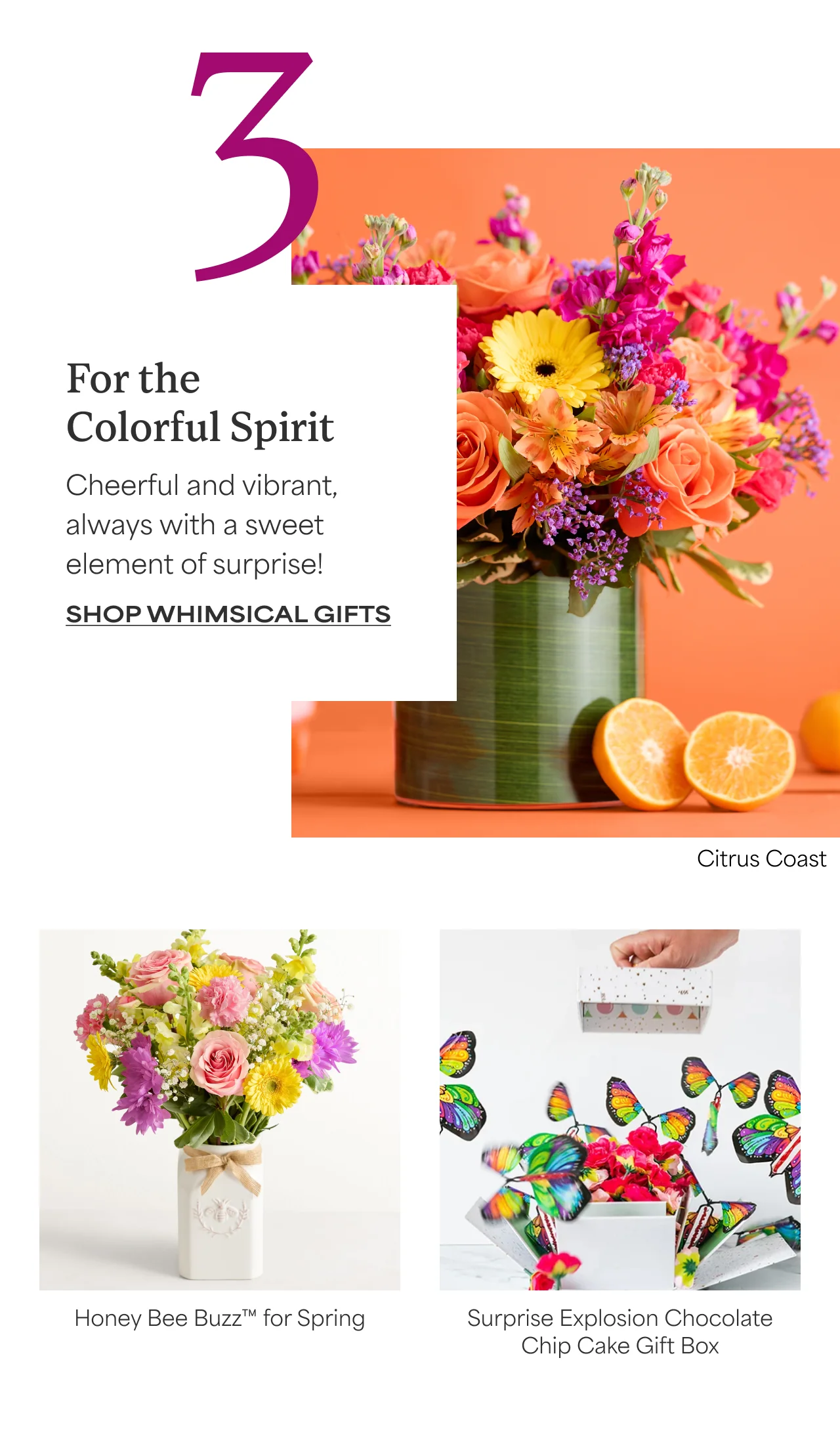 For the Colorful Spirit | Cheerful and vibrant, always with a sweet element of surprise! | Shop Whimsical Gifts