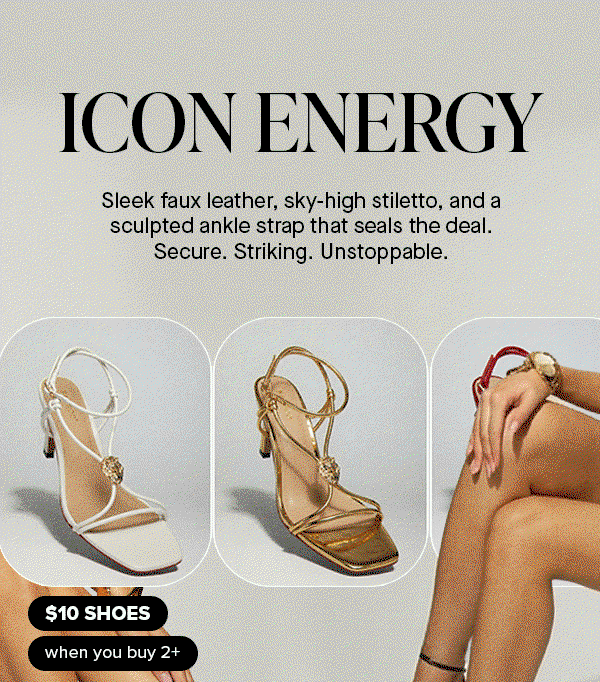 ICON ENERGY - $10 SHOES when you buy 2+