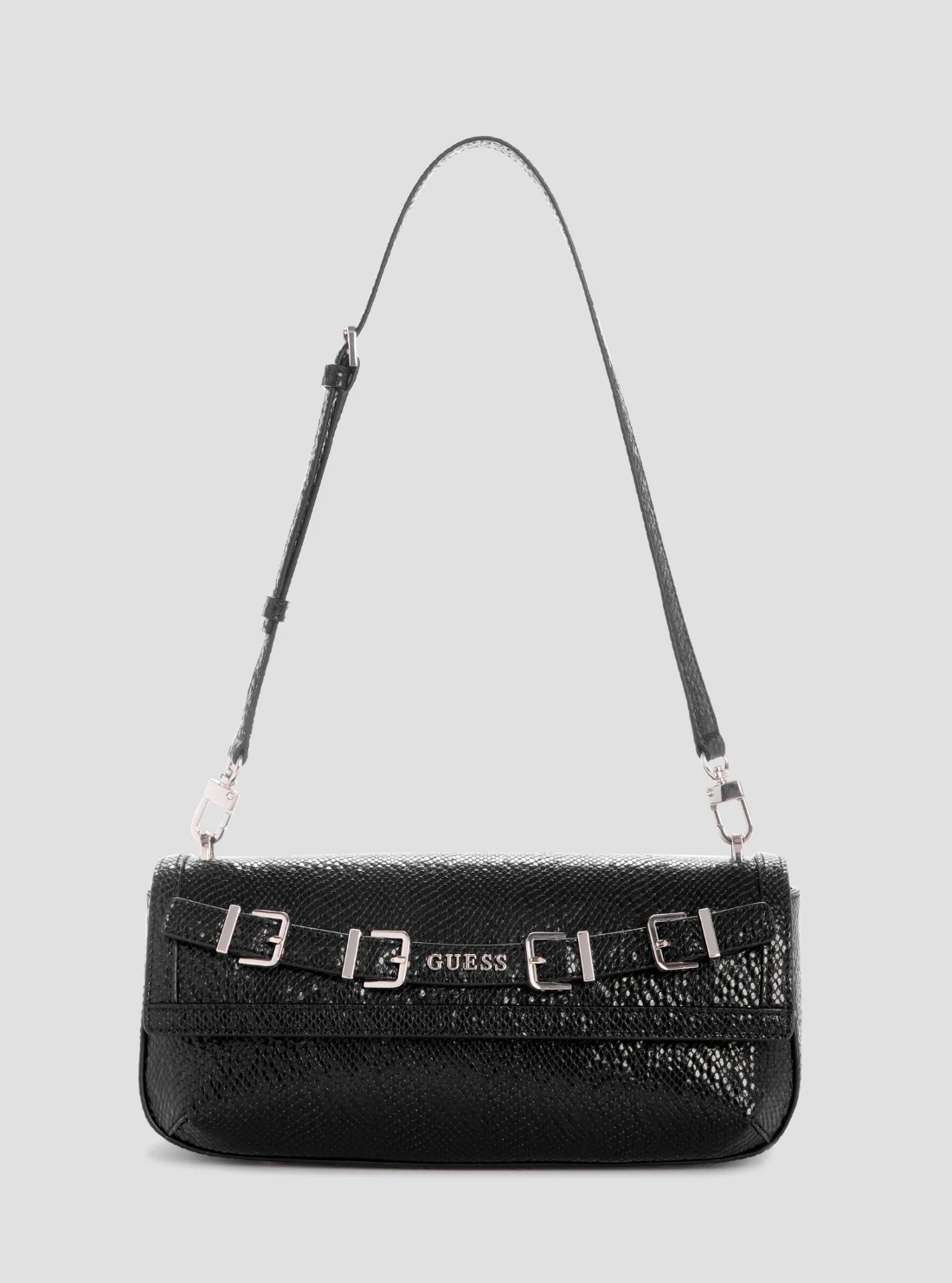 Image of Black Dovie Flap Shoulder Bag