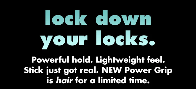 lock down your locks.