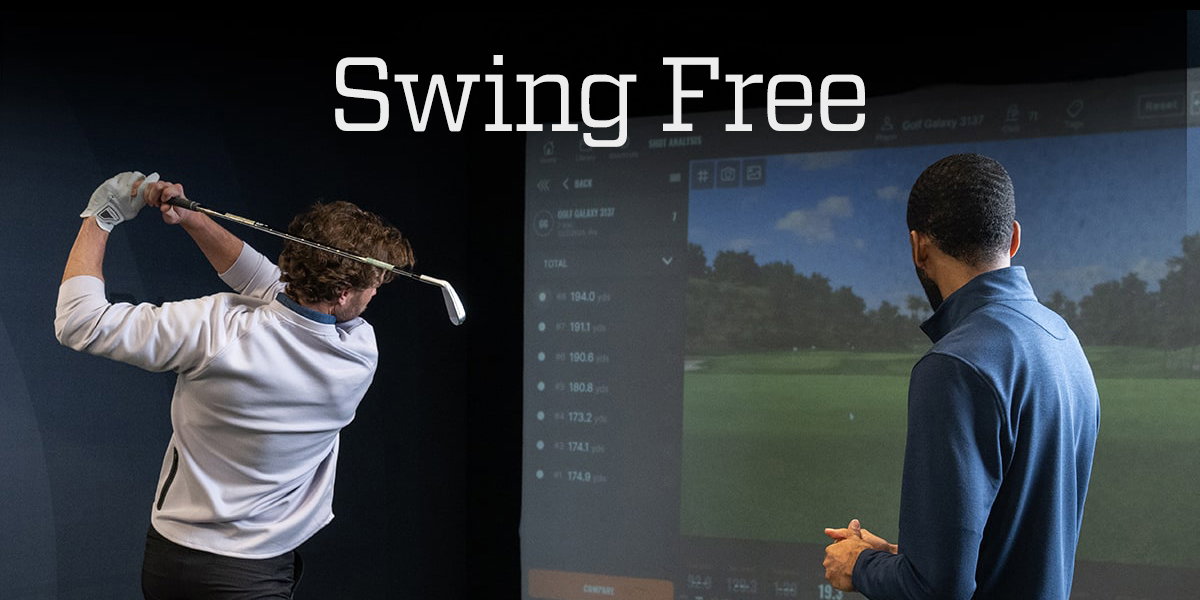  Swing free.