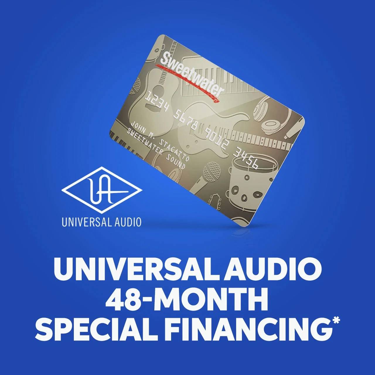Universal Audio 48-Month Special Financing*