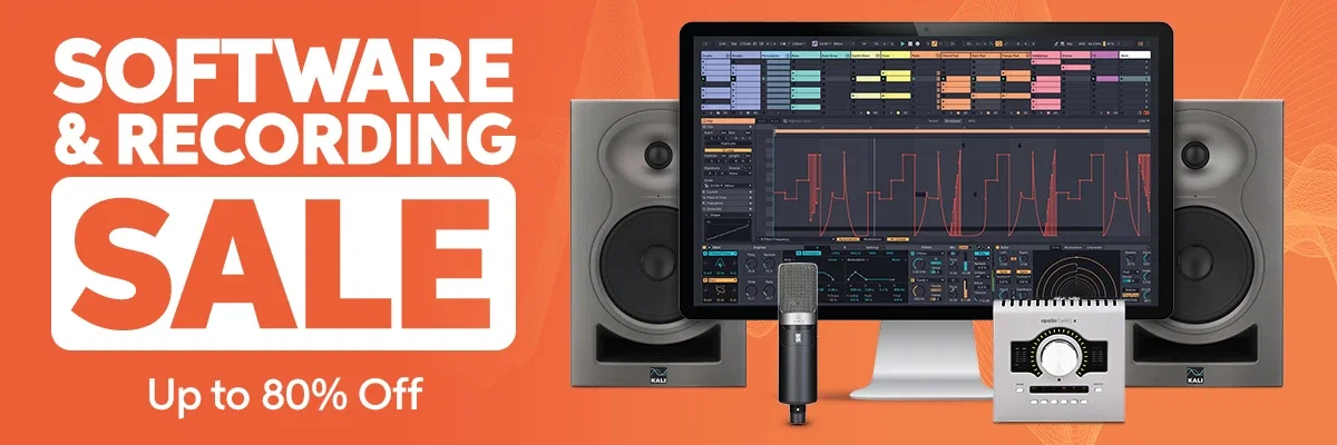 Software & Recording Sale: Up to 80% Off