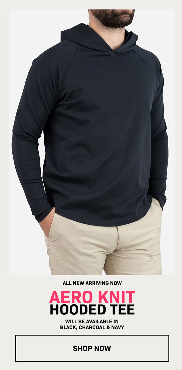 Aero Knit Hooded Tee