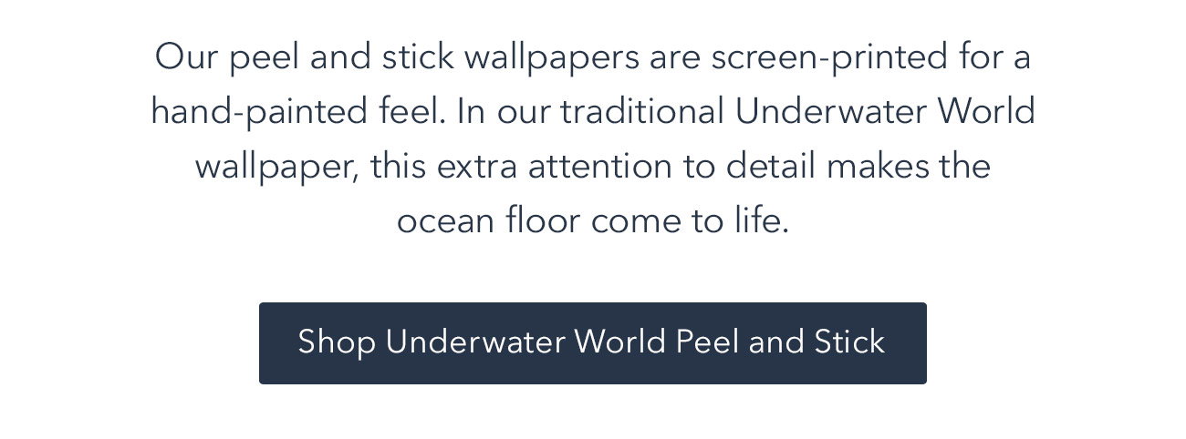 Underwater World Peel and Stick Wallpaper | Pattern People + Hygge & West