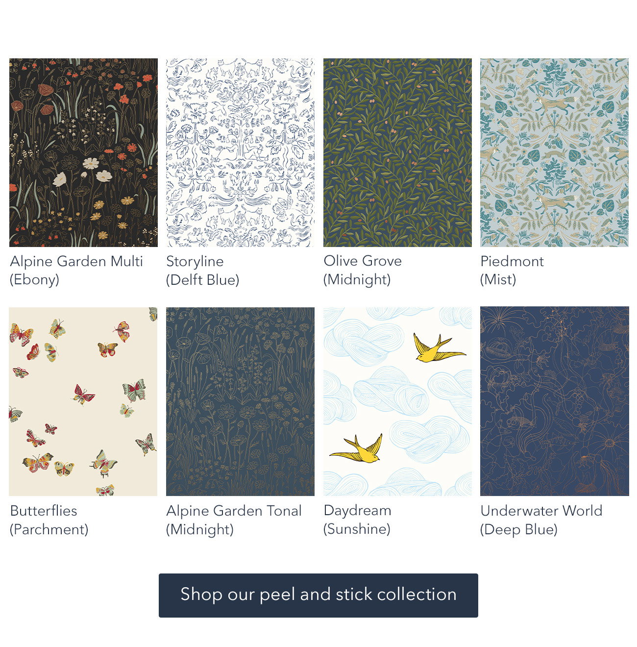 New: Peel and stick removable wallpaper rolls by Hygge & West