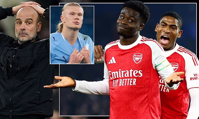 Blame Arsenal for ruining English football if you want but this gutsy, gritty win at Brighton shows they refuse to crack... and City have blinked first, writes OLIVER HOLT