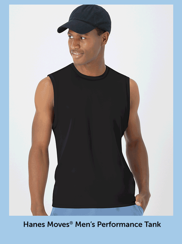 Hanes Moves Men’s Performance Tank