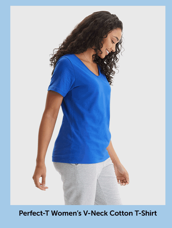 Perfect-T Women’s V-Neck Cotton T-Shirt