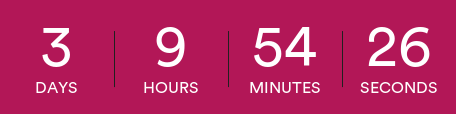 time is running out!