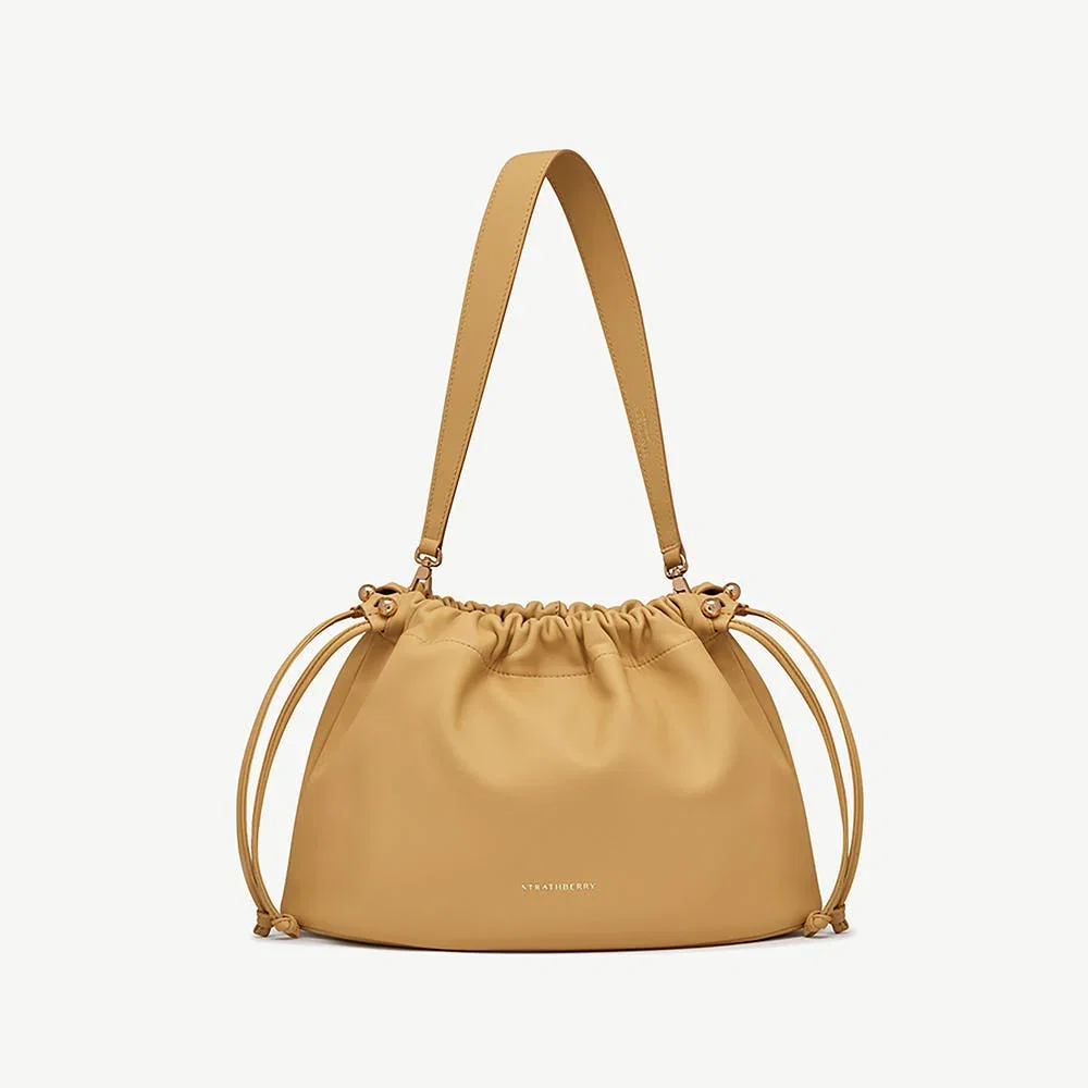 Image of Charlotte Midi Drawstring - Brûlée