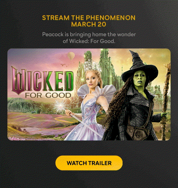 Wicked For Good - Watch Trailer