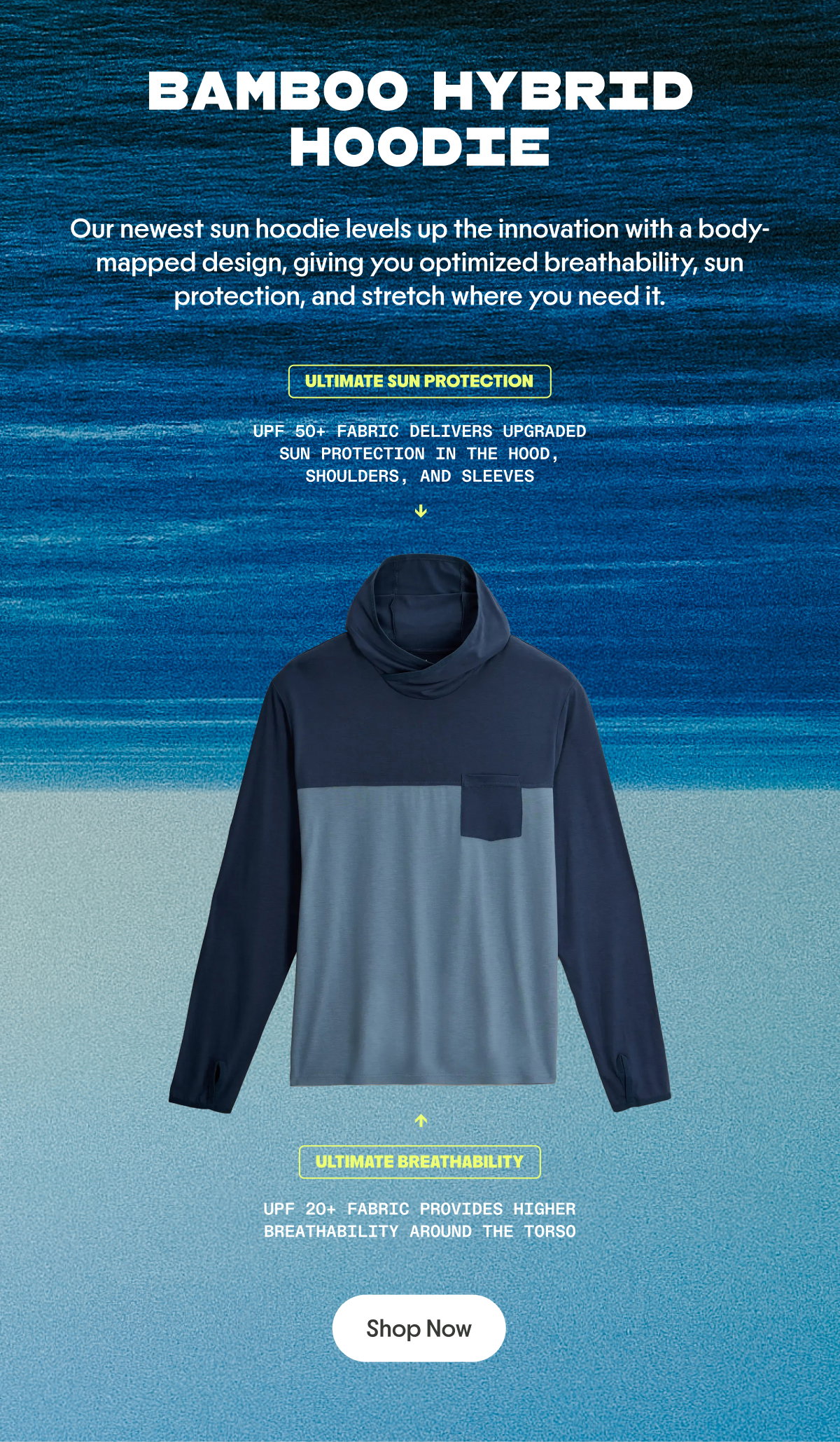Shop Bamboo Hybrid Hoodie