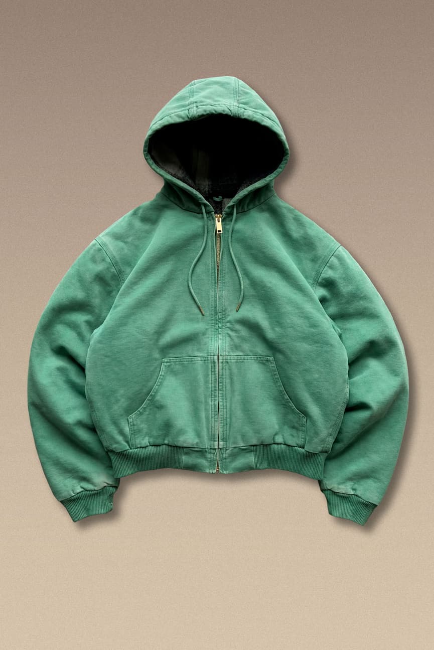 NEW IN:  HOODED PETROL JACKET