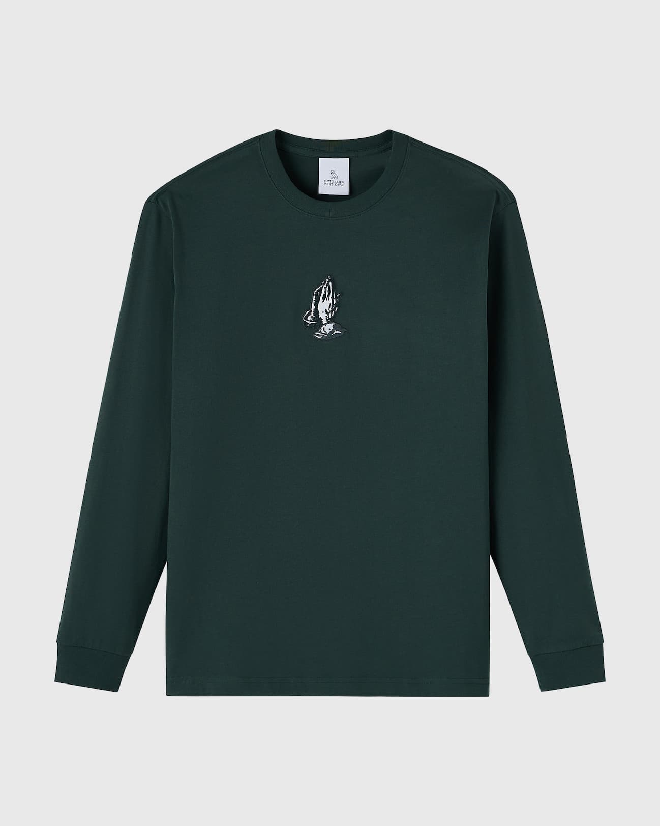 6 God Long-Sleeve Tee - Midnight Green