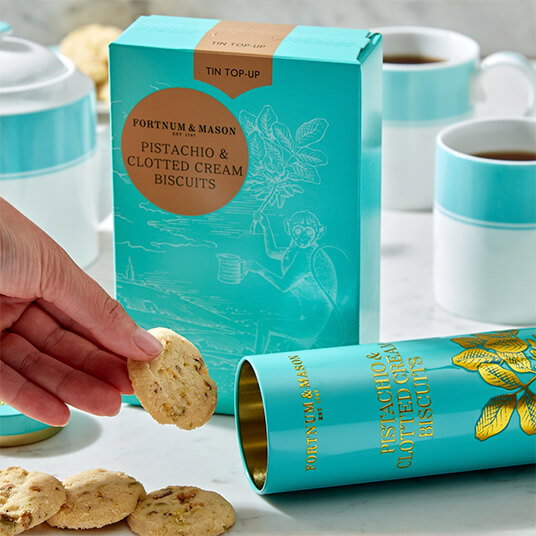 Pistachio & Clotted Cream Biscuit Tin Top-Up