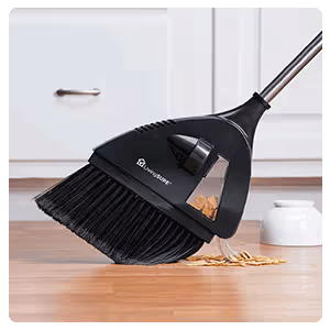 Cordless 2-In-1 Sweeper With Built-In Vacuum By LivingSURE™