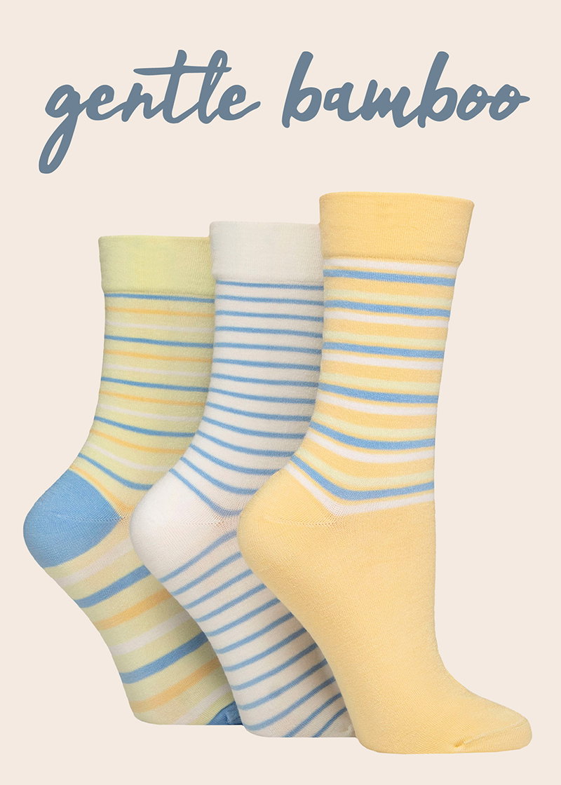 Gentle Comfort Cuff bamboo socks