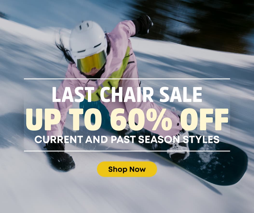 Last Chair Sale Up to 60% off Past & Current Season Style