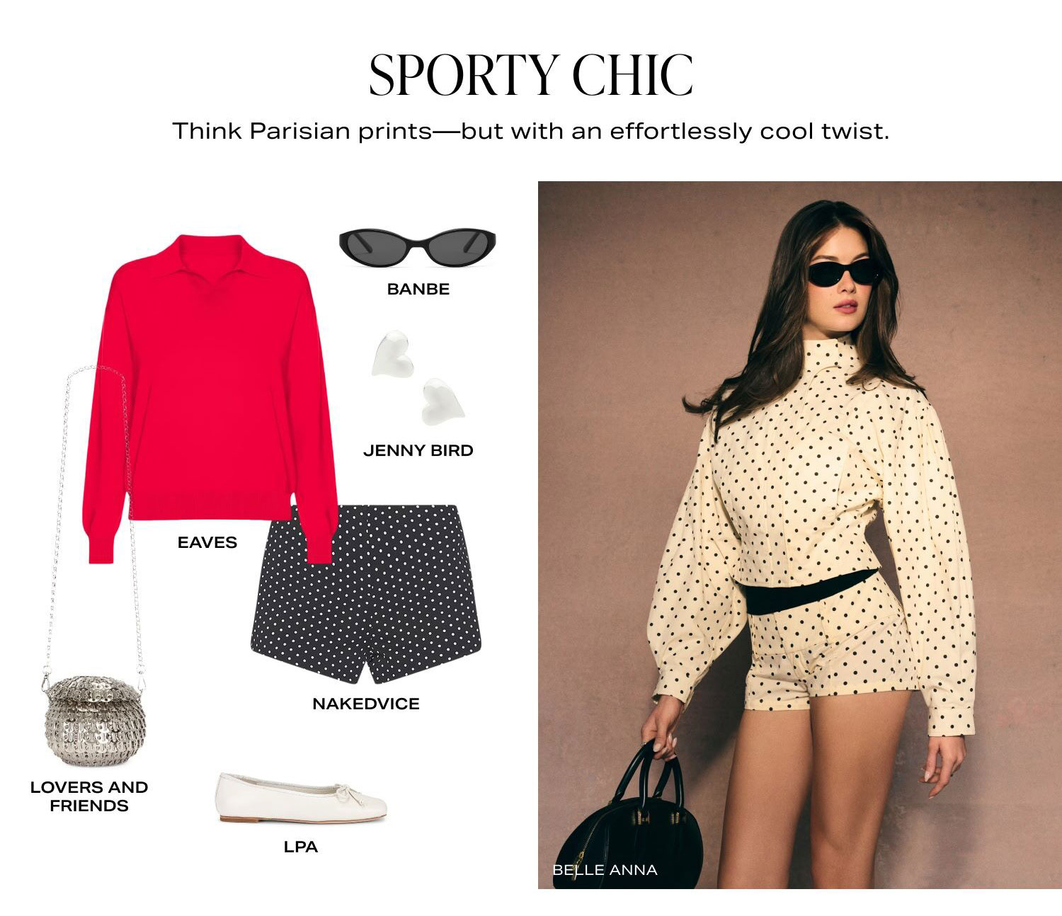SPORTY CHIC. Shop Now.