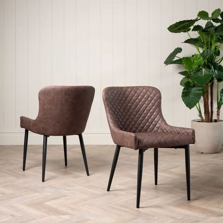 Rivington Faux Leather Chair 