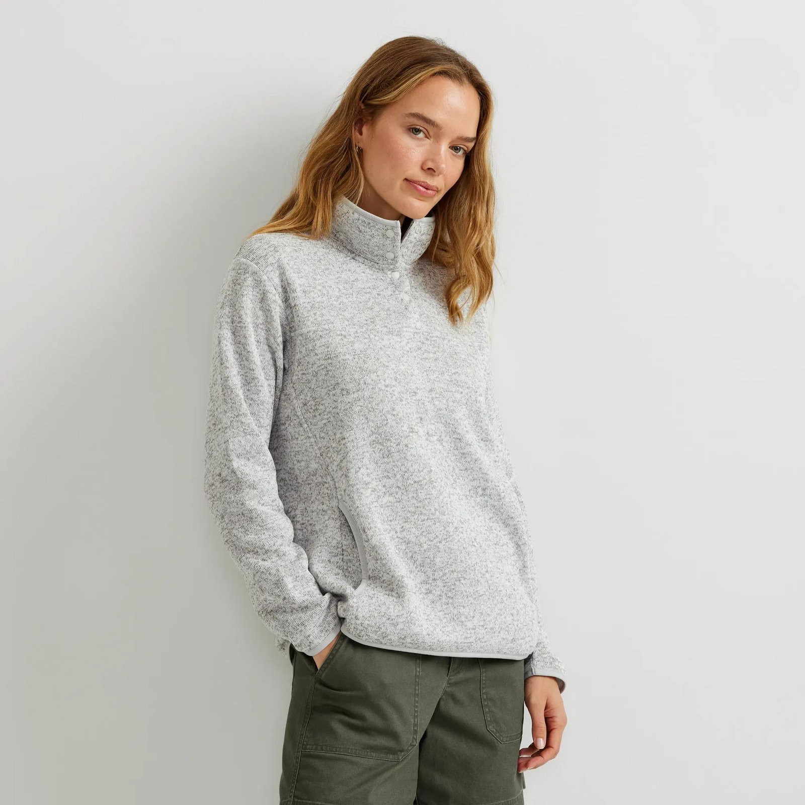 Image of Women's Radiator Fleece 2.0 Snap Mock Pullover