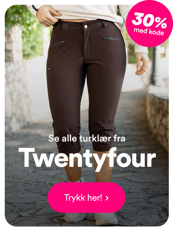 Se turklær fra Twentyfour!