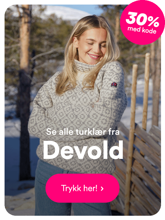 Se turklær fra Devold!