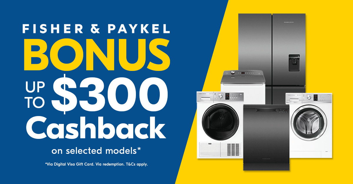 Fisher & Paykel Cashback