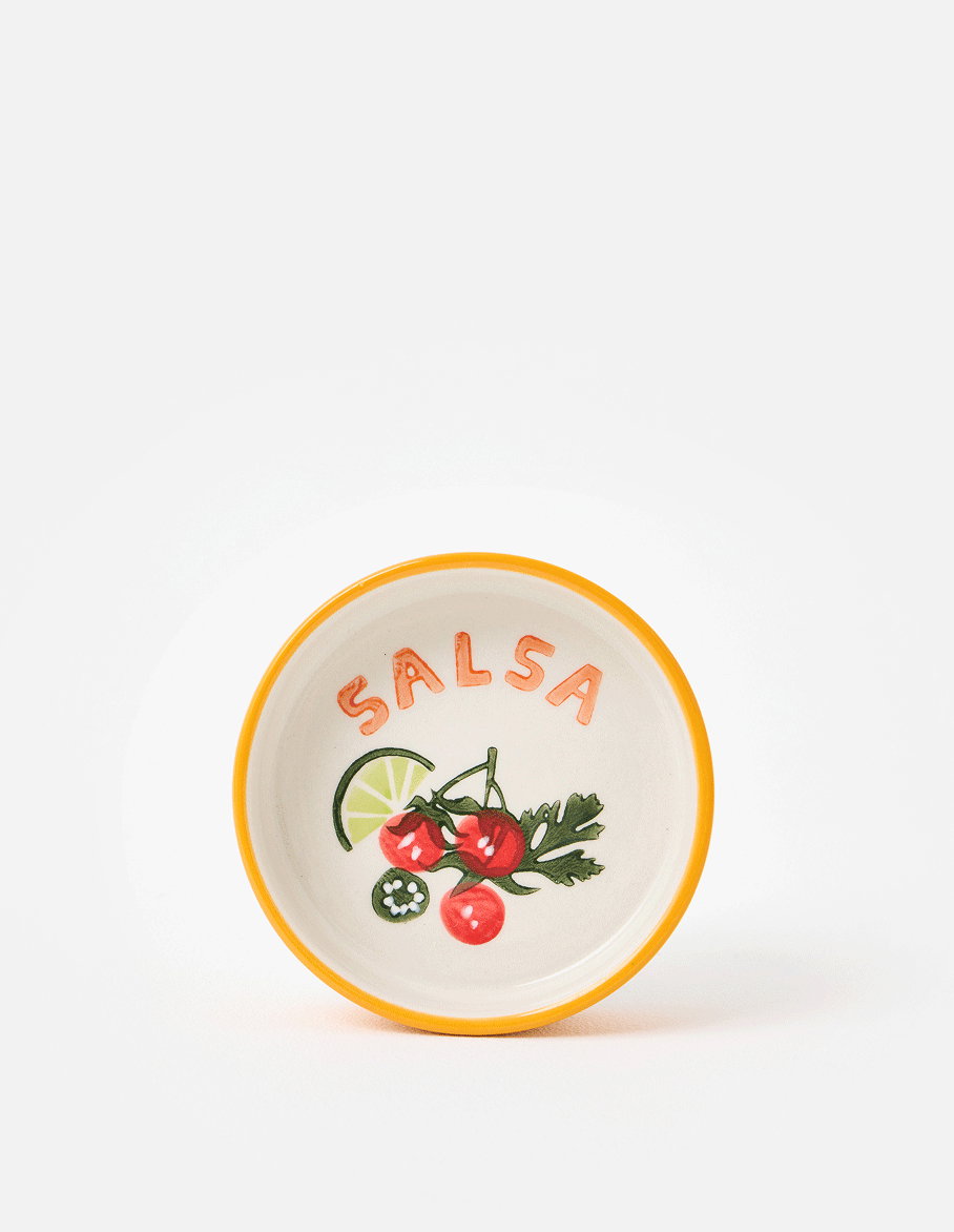 Salsa Ceramic Tapas Dish