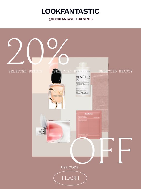 Last Chance: 20% Off