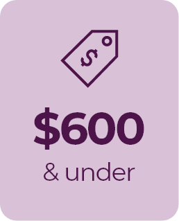 Under $600