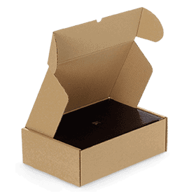 Easifold brown, fast assembly postal boxes
