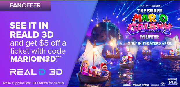 SEE IT IN REALD 3D***