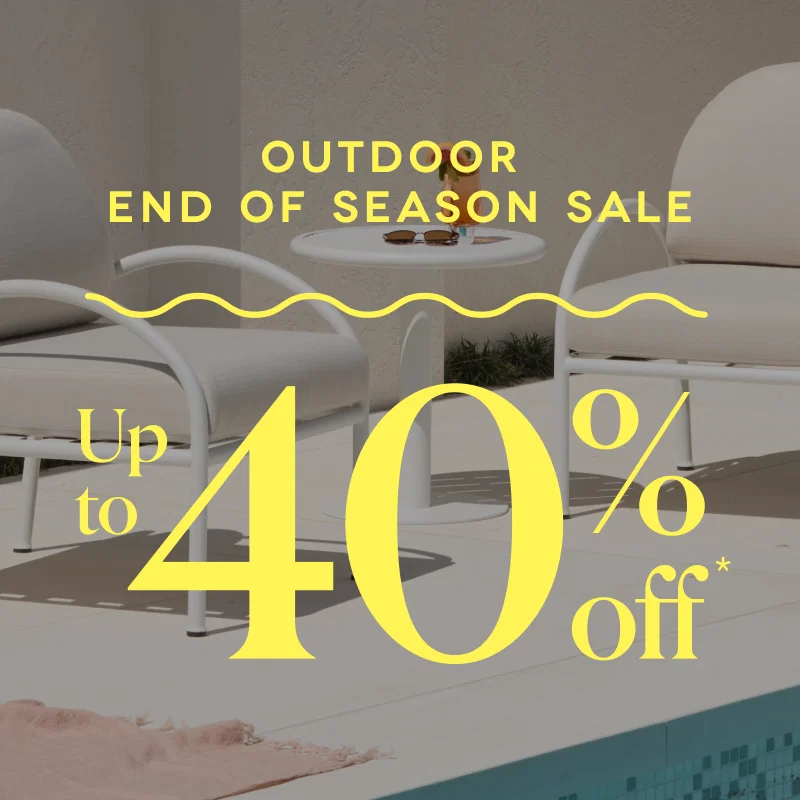 Outdoor Sale, up to 40% off selected items