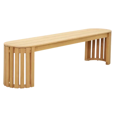 3 Seater Forme Outdoor Dining Bench